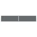Auvent latéral rétractable Anthracite 220x1200 cm