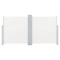 Auvent latéral rétractable Crème 120 x 600 cm