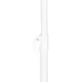 Parasol de plage avec parois latérales vert 215 cm