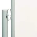 Auvent latéral rétractable de patio 220x600 cm Crème