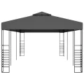 Tonnelle de jardin 3 x 6 m Anthracite