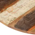 Dessus de table rond 70 cm 15-16 mm Bois de récupération