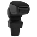 Accoudoir de voiture noir 11,5x32x(30-50) cm ABS