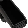 Accoudoir de voiture noir 11,5x32x(30-50) cm ABS