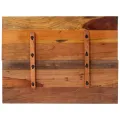 Dessus de table rectangulaire 60x80 cm 15-16 mm Bois récupéré