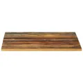Dessus de table carré 60x60 cm 15-16 mm Bois de récupération