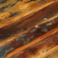 Dessus de table carré 60x60 cm 15-16 mm Bois de récupération