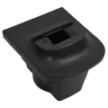 Accoudoir de voiture noir 16x32x(35-50,5) cm ABS
