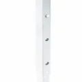 Tente de réception pliable avec parois Blanc 3x3 m