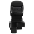 Accoudoir de voiture noir 14,5x32x(27-46) cm ABS