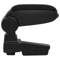 Accoudoir de voiture noir 14,5x32x(27-46) cm ABS