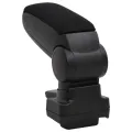 Accoudoir de voiture noir 14,5x32x(27-46) cm ABS