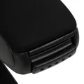 Accoudoir de voiture noir 14,5x32x(27-46) cm ABS