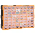 Organisateur multi-tiroirs avec 64 tiroirs 52x16x37,5 cm