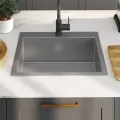 Évier de cuisine fait main Acier inoxydable