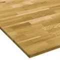 Dessus de table Bois de chêne massif Carré 23 mm 80x80 cm