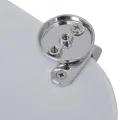 Sièges de toilette avec couvercles 2 pcs MDF New York