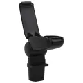 Accoudoir de voiture noir 12x31x(29,5-47) cm ABS