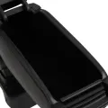Accoudoir de voiture noir 12x31x(29,5-47) cm ABS
