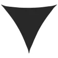 Voile de parasol tissu oxford triangulaire 4,5x4,5x4,5 m noir