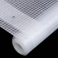 Bâches Leno 2 pcs 260 g/m² 3x10 m Blanc