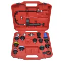 Kit de testeur de pression du radiateur 18 pcs