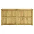 Jardinière surélevée 196x50x100 cm Bois de pin imprégné