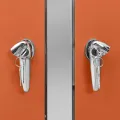 Abri pour deux poubelles 138x77,5x112,5 cm Inox