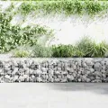 Mur en gabion avec couvercles Acier galvanisé 900x30x50 cm