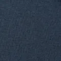 Rideaux occultants aspect lin avec crochets 2pcs Bleu 140x245cm