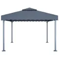Tonnelle 400x300 cm Anthracite Aluminium