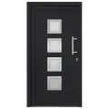 Porte d'entrée Anthracite 108x200 cm