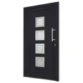 Porte d'entrée Anthracite 108x200 cm