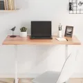 Dessus de table bois chêne massif traité bordure assortie