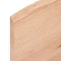 Dessus de table bois chêne massif traité bordure assortie