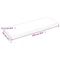 Dessus de table bois chêne massif traité bordure assortie