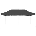 Tente de réception pliable Aluminium 6 x 3 m Anthracite