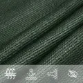 Voile d'ombrage 160 g/m² Vert foncé 2x5 m PEHD