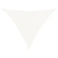 Voile d'ombrage 160 g/m² Blanc 5x5x6 m PEHD
