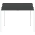 Tente à auvent anthracite 3x3 m acier et tissu
