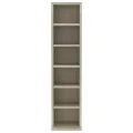 Armoire à CD Chêne sonoma 21x20x88 cm Bois d'ingénierie