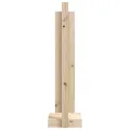 Porte-bûches 33,5x30x110 cm Bois massif de pin