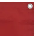 Écran de balcon Rouge 75x300 cm Tissu Oxford
