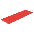 Panneaux muraux 12 pcs Rouge 90x30 cm Similicuir 3,24 m²