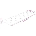 Panneaux muraux 12 pcs Rouge 90x30 cm Similicuir 3,24 m²