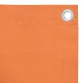Écran de balcon Orange 75x600 cm Tissu Oxford