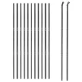 Clôture en treillis métallique anthracite 1,4x25 m