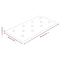 Panneaux muraux 12 pcs Gris 60x30 cm Similicuir 2,16 m²