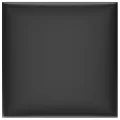 Panneaux muraux 12 pcs Noir 30x30 cm Similicuir 1,08 m²