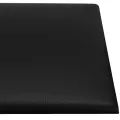 Panneaux muraux 12 pcs Noir 30x30 cm Similicuir 1,08 m²